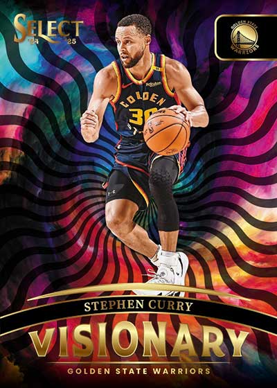2024-25 Panini Select Basketball Visionary Stephen Curry