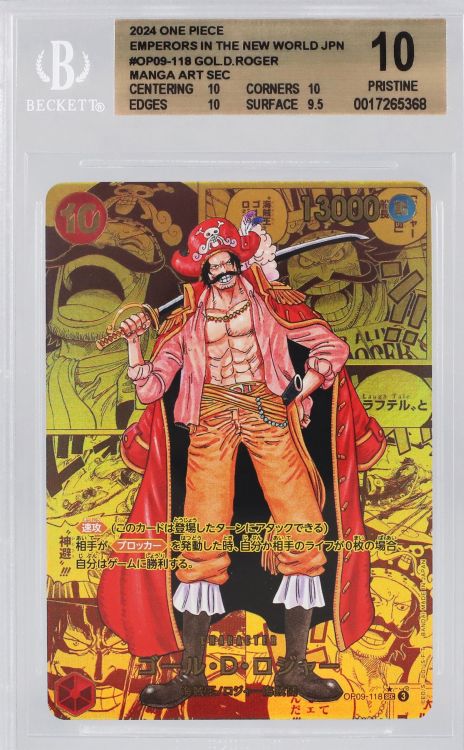 Graded: 2024 One Piece Emperors in the New World JPN Gol D. Roger