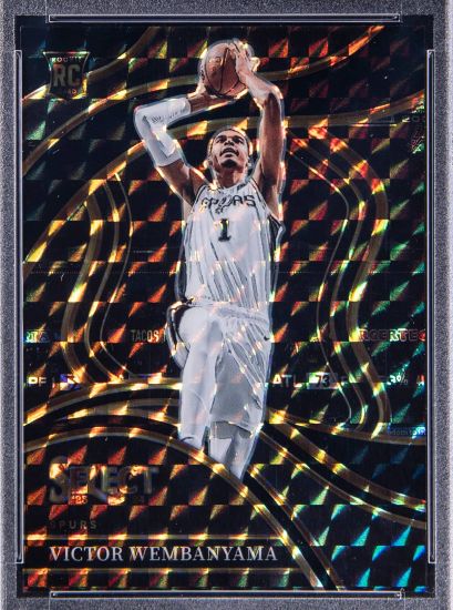 Victor Wembanyama 2023-24 Select Sparks Black Finite Prizms is a Rare  Beauty - Beckett News