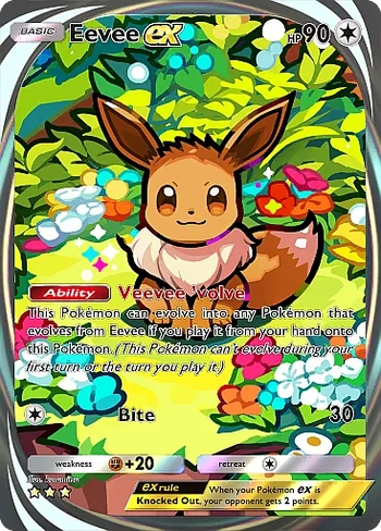 Pokemon TCG Pocket Eevee Grove Eevee IR