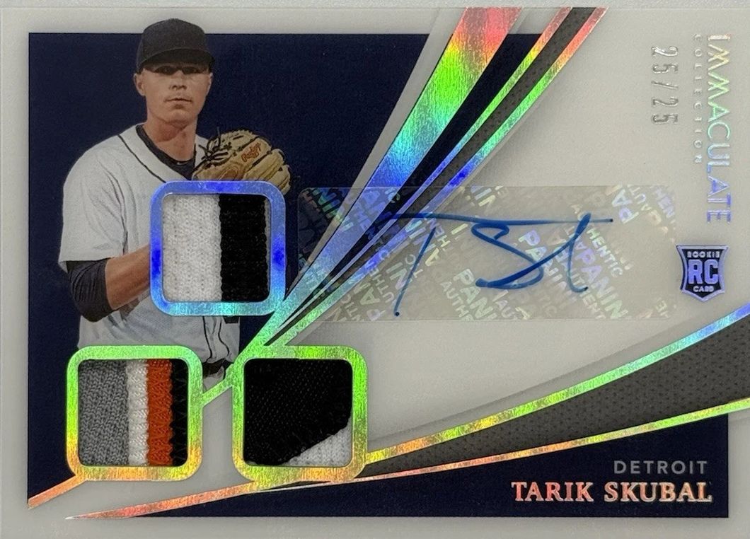 タリク・スクバル　ボブルヘッド Detroit Tigers Ace Tarik Skubal Throws a 1-Hit 7-Inning 13-K Gem
