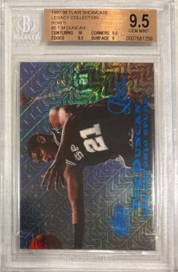 Top 5 Most Valuable Tim Duncan Rookie Cards - Beckett News