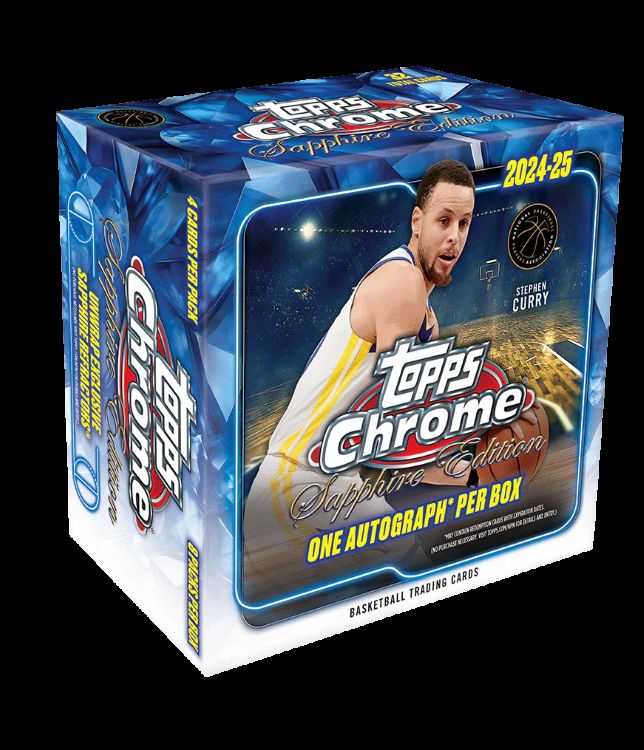 2024-25 Topps Chrome Sapphire Basketball Checklist and Details