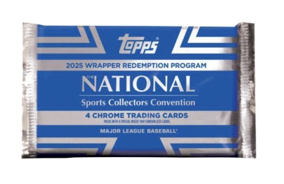 2025 Topps National Convention Wrapper Redemption Details