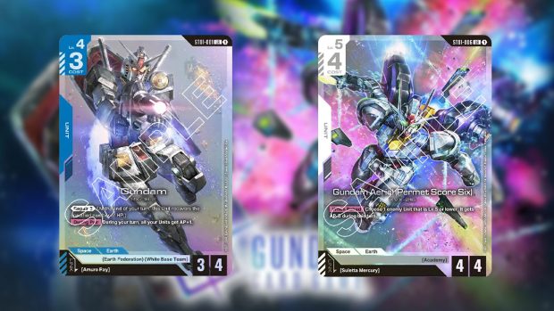 Gundam Card Game ST01 Heroic Beginnings Starter Deck Card list