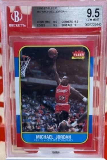 graded jordan rookie card Michael Jordan 1996-97 Fleer Decade of Excellence #4 PSA 9 MINT –  Basketball Card Guy