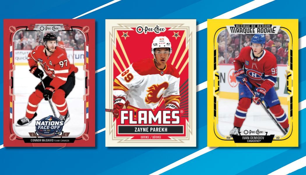 2025-26 O-Pee-Chee Hockey Checklist Team Set Lists, Box Info