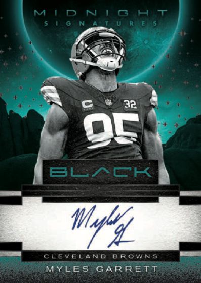 2025 Panini Black Football Checklist, Team Set Lists, Box Info