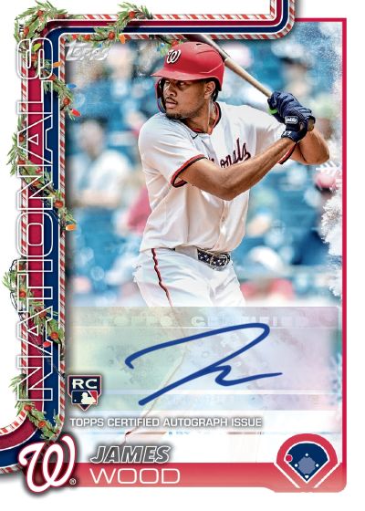 2025 Topps Holiday Baseball Checklist, Team Sets, Box Info