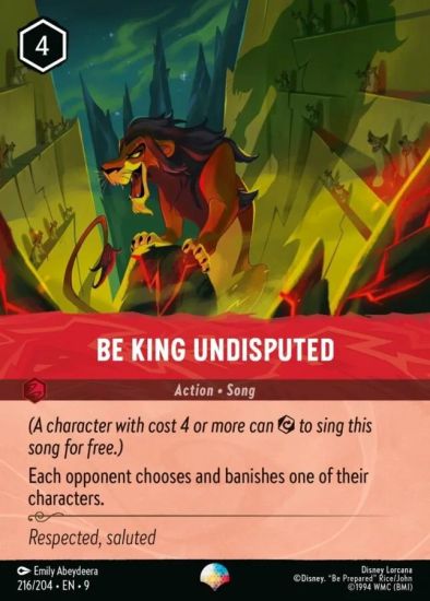 first chapter lorcana card list Disney Lorcana Trading Card Game - Fabled Booster Pack Display (24) main image 0