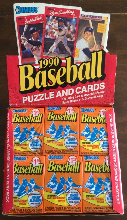 [週末価格]keyball39+おまけ多数 Cheap Wax Wednesday Box Breaks: 1990 Donruss Baseball Cello