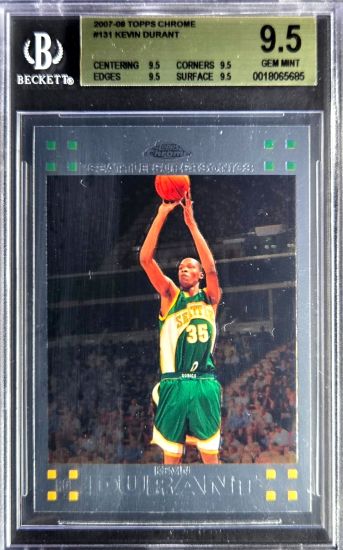 Kevin Durant Rookie Cards Continue to Soar in Value - Beckett News