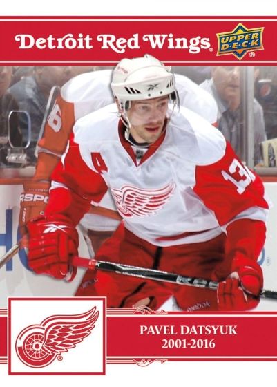 2025-26 Upper Deck Detroit Red Wings Centennial Box Set Checklist