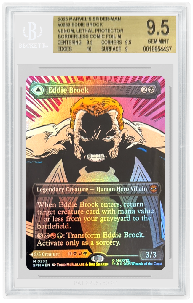 Gem Mint Eddie Brock at 2025 MagicCon Atlanta - Beckett News