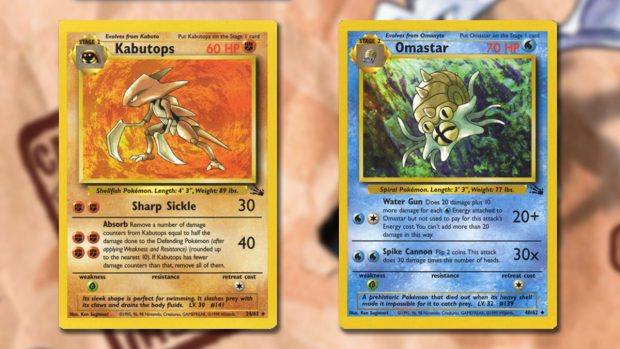 Pokemon TCG Fossil Set Card List
