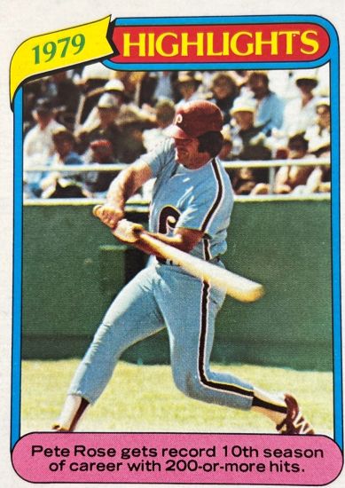 Top Pete Rose Baseball Cards of the 1980s - Beckett News
