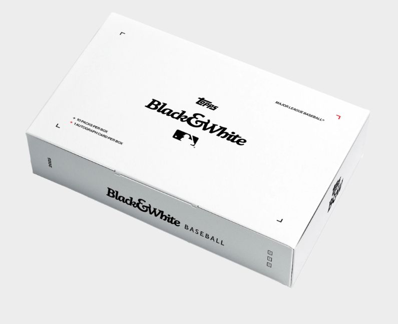 2025 Topps Black and White Baseball Checklist, Teams, Box info