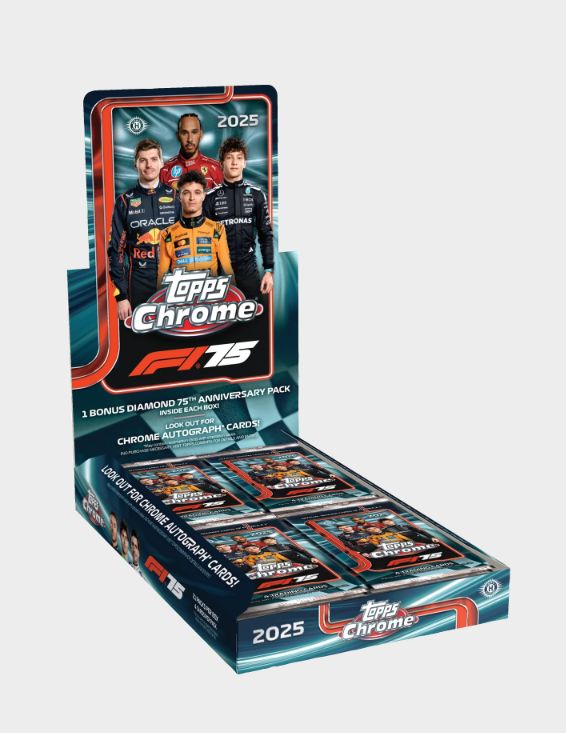 2025 Topps Chrome Formula 1 Checklist, Box Info, Details 2025 Topps Chrome Formula 1 Checklist, Box Info, Details