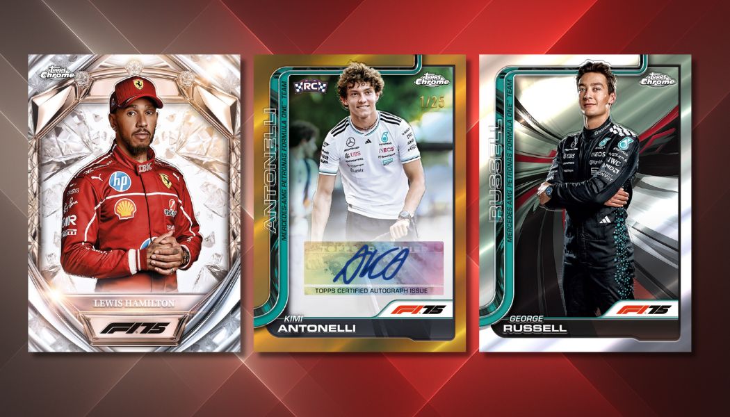 2025 Topps Chrome Formula 1 Checklist, Box Info, Details