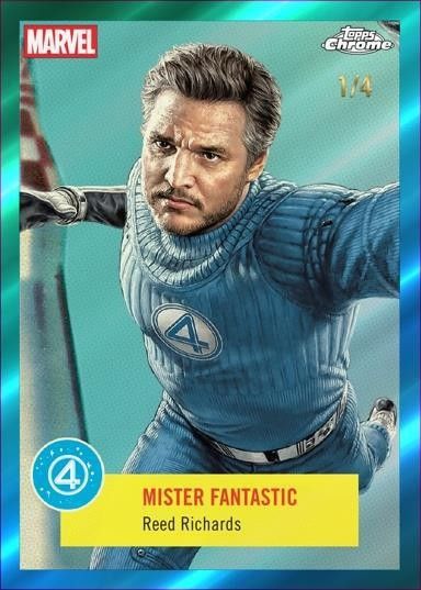 2025 Topps Marvel Studios Chrome Checklist, Box Info, Details