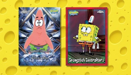 topps chrome spongebob 2025 トリプル　サイン　レア 2025 TOPPS CHROME SpongeBob SquarePants VALUE BLASTER BOX 25th Ann