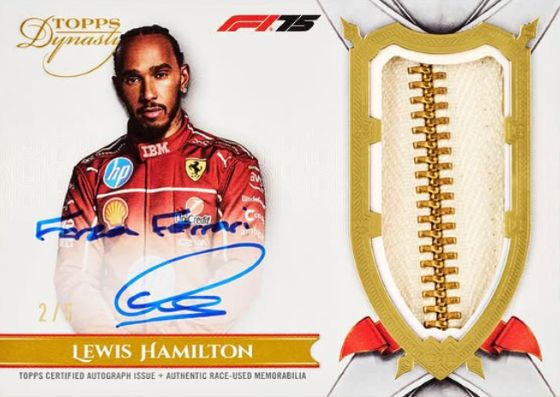 2025 Topps Dynasty Formula 1 Checklist, Box Info, Release Date