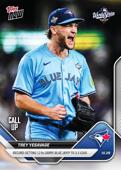 2025 Topps now ワールドシリーズチャンピオンズ ドジャース 未開封