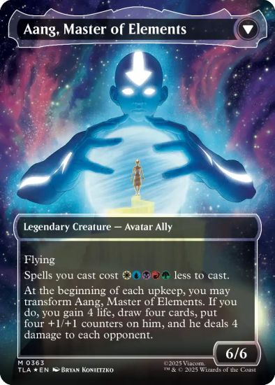 avatar the last airbender mtg card count Amazon.com: Magic: The Gathering | Avatar: The Last Airbender Play Booster  Box | 30 Packs main image 0