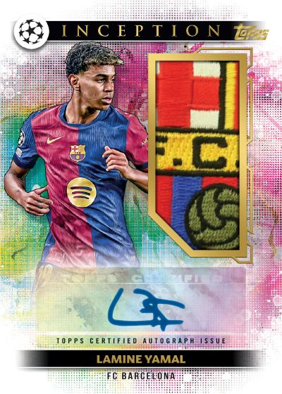 2024-25 Topps Inception UEFA Club Competitions Checklist, Info