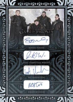 2025 Rittenhouse Game of Thrones: The Great Houses Checklist