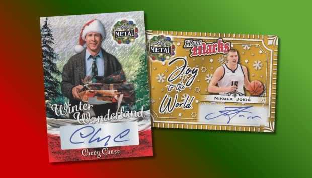 thumbnail image 2 of 2020 Leaf Holiday Bonus Sealed Pack – Sports Trading Card Pack 2 of 4
