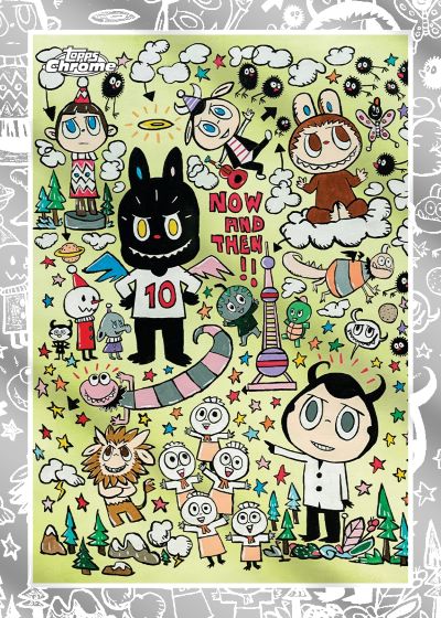 2025 Topps Chrome Labubu Checklist Details, Box Info