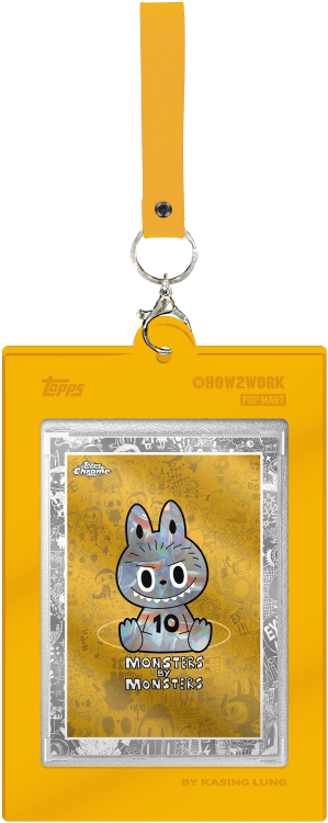 Topps Chrome Labubu 5box セット ラブブ キーリング 2025 Topps Chrome Labubu Checklist Details, Box Info