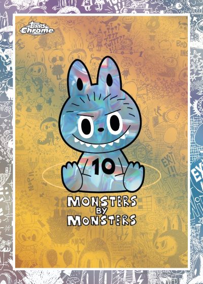 2025 Topps Chrome Labubu Checklist Details, Box Info