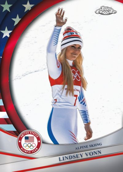 2026 Topps Chrome U.S. Winter Olympics & Paralympic Team Hopefuls