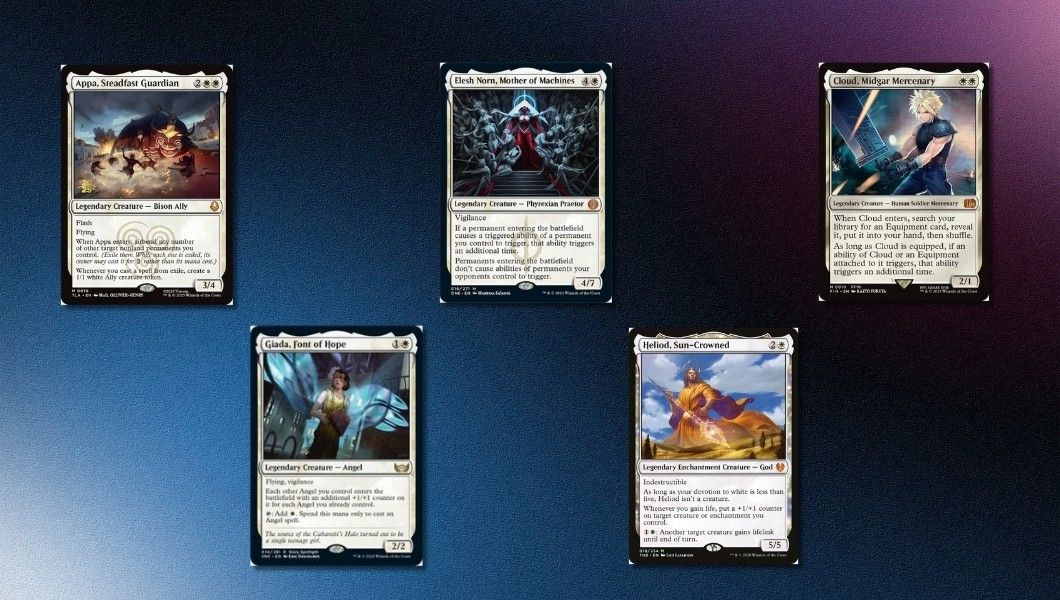 mtg mono white angel commander deck MTG Commander Angel Deck EDH Deck Lyra Dawnbringer 100 Magic Cards Custom  Deck Angels Tribal Mono White