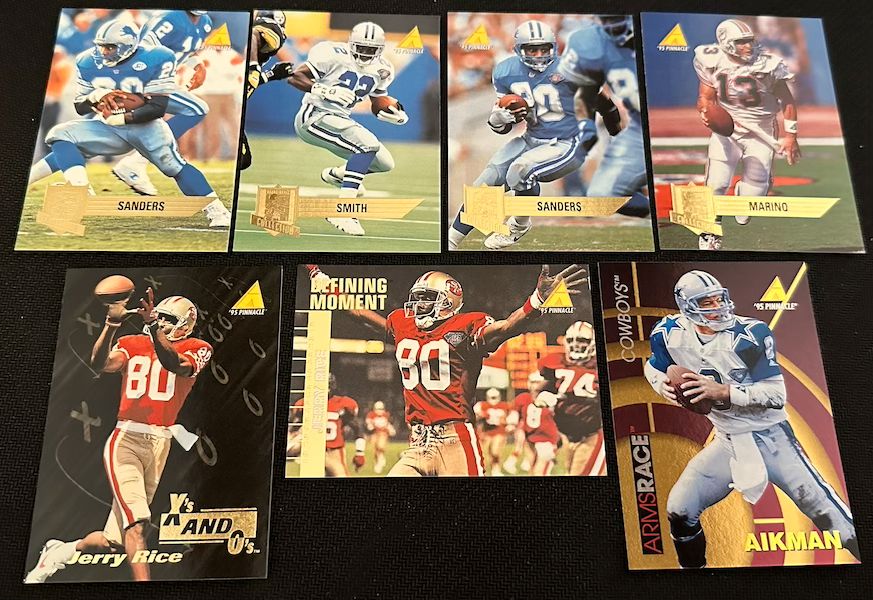 Cheap Wax Wednesday: 1995 Pinnacle Club Collection Football