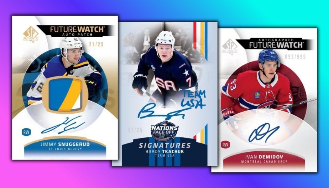 2025-26 SP Authentic Hockey Checklist Details, Box Info
