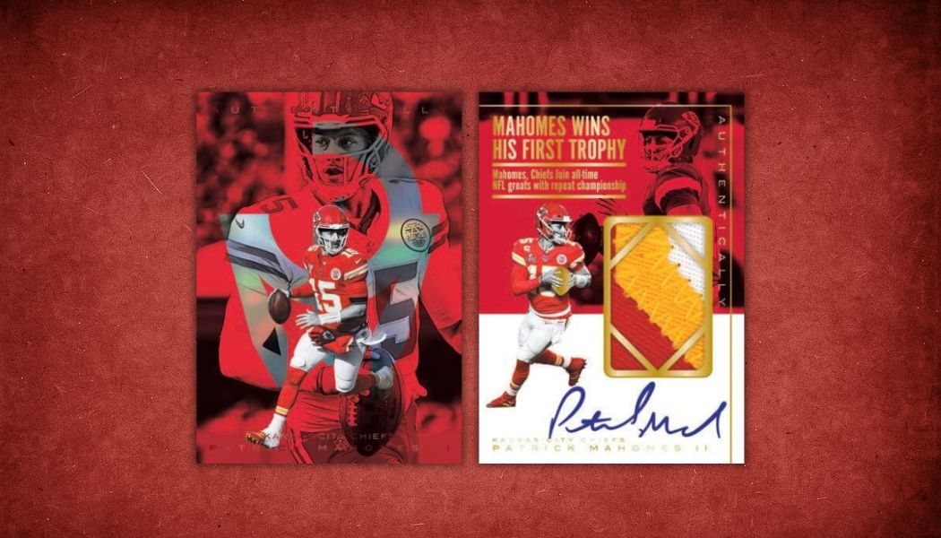 2025 Panini Authentically Mahomes Football Checklist, Box Info