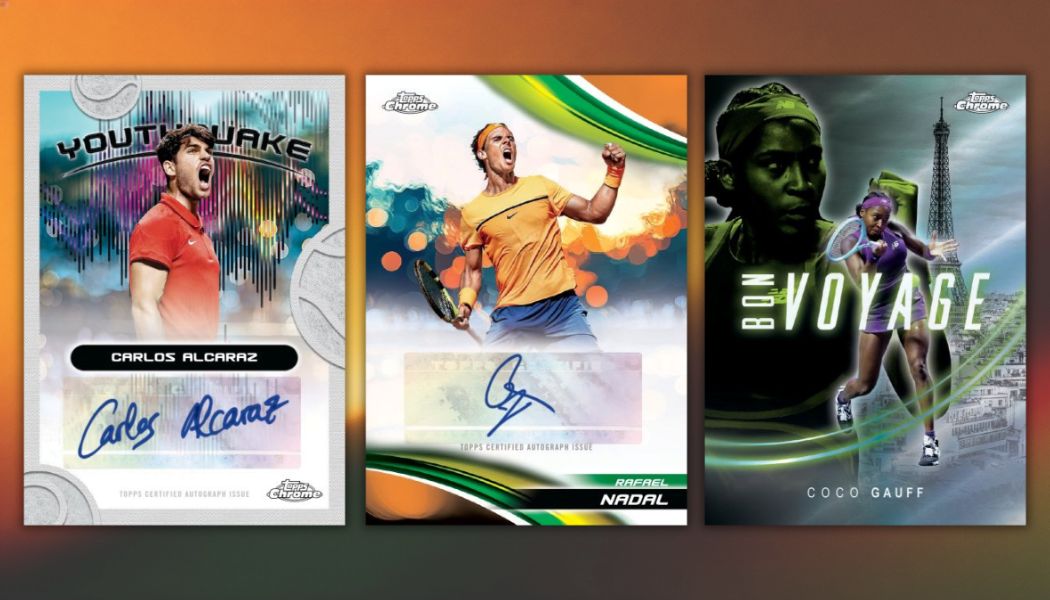 2025 Topps Chrome Tennis Checklist, Hobby Box Info, Release Date