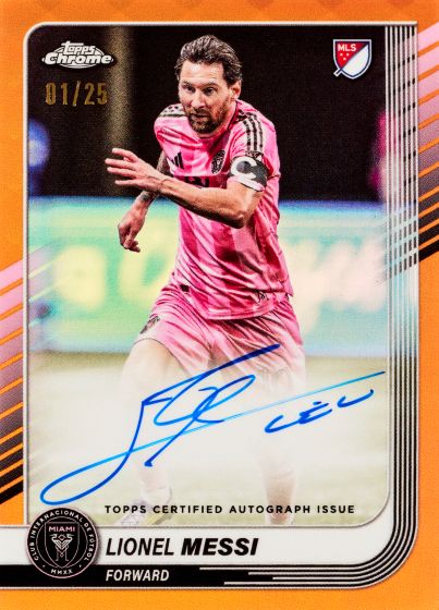 2025 Topps Chrome MLS Soccer Soccer