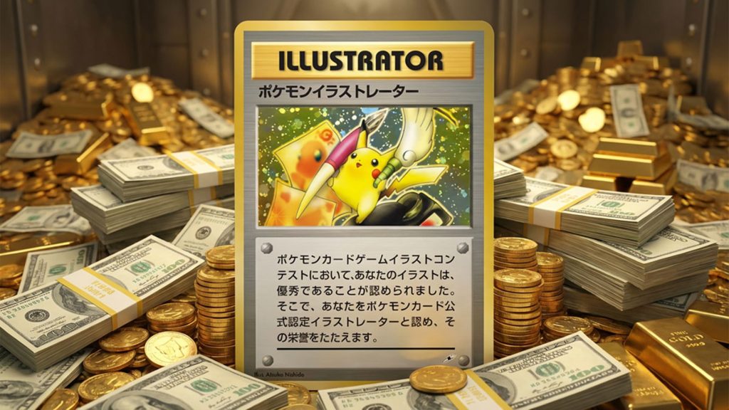 Logan Paul Auction Pikachu Illustrator