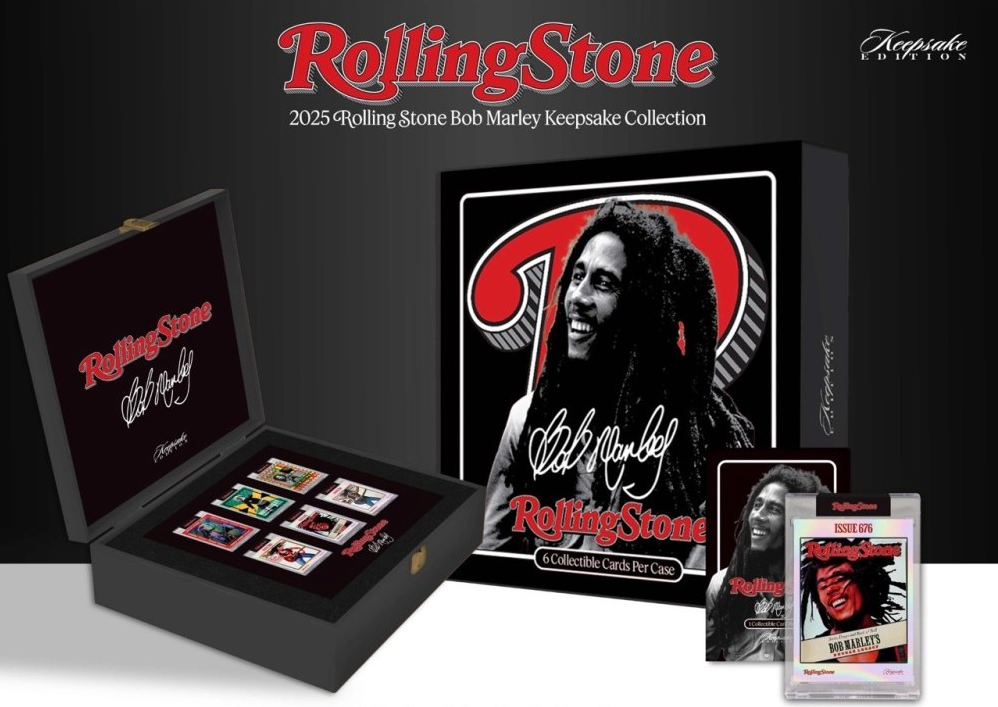 2025 Rolling Stone Bob Marley Keepsake Premiere Checklist Details