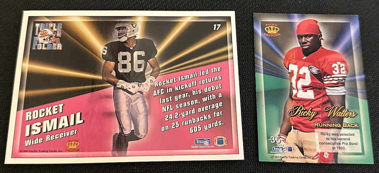 Cheap Wax Wednesday: 1994 Pacific Triple Folder Football