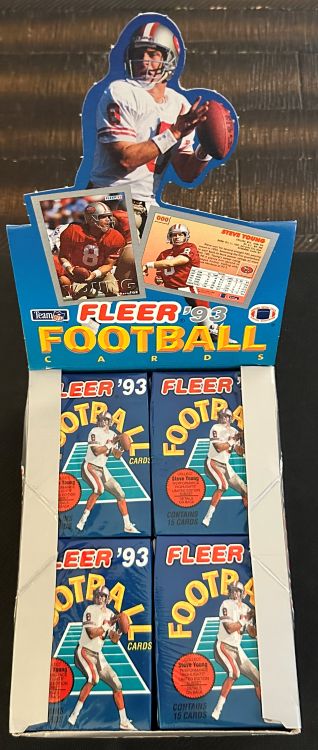 【初版・当時物】下級生　トレーディングカード 93枚セット Cheap Wax Wednesday: 1993 Fleer Football