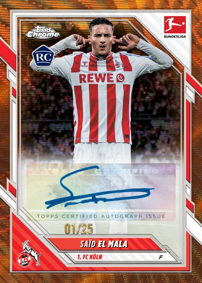 2025-26 Topps Chrome Bundesliga Soccer Soccer