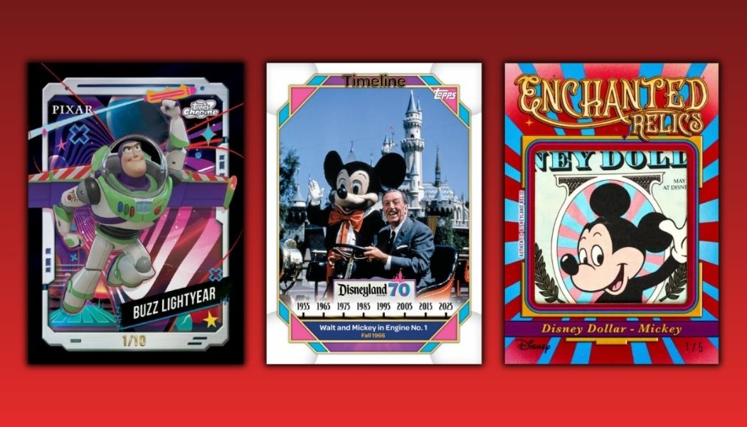 2025 Topps Disneyland 70th Anniversary Checklist, Box Info