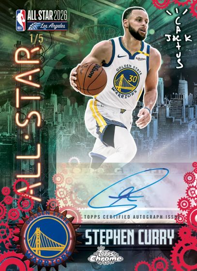 2025-26 Topps Chrome Cactus Jack NBA All-Star Basketball Cards