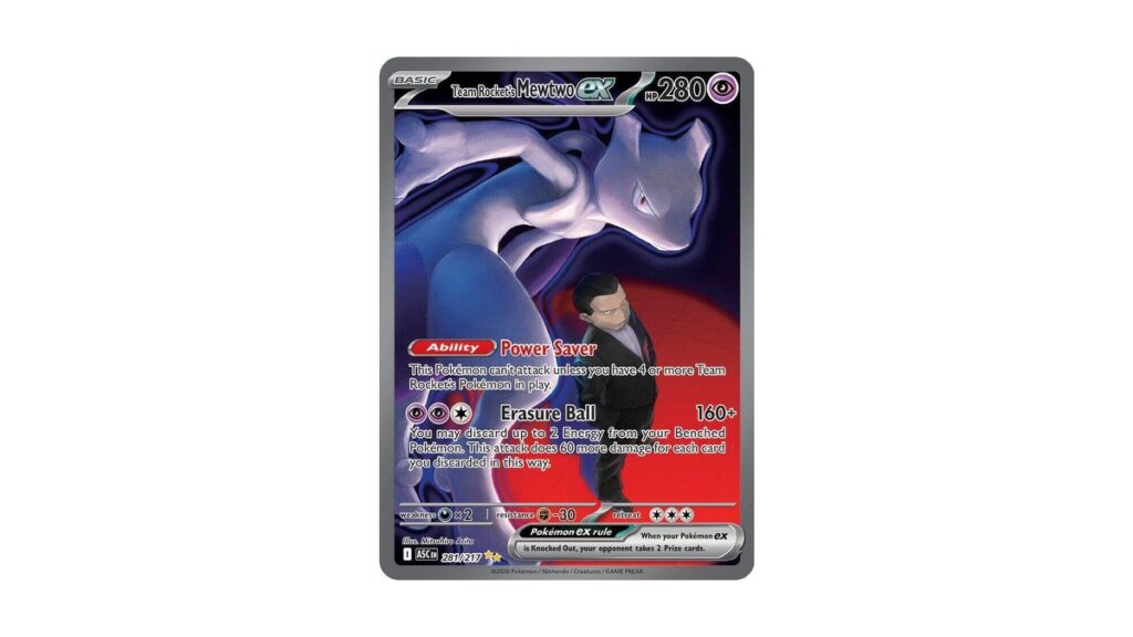 Team Rocket Mewtwo ex