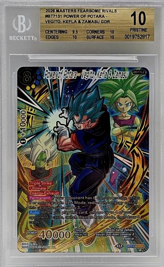 dragon ball super card game vegito leader SSB Vegito, Power to Resist Despair History of Z BT27 Dragon Ball Supe – OP  Proxies TCG main image 1